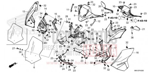WINDLAUF, VORNE/SPIEGEL NSS750M de 2021